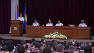 Выездное расширенное заседание коллегии Следственного комитета РА в Гаваре. подведены итоги текущей деятельности СК в контексте 10-летней деятельности (Фото)